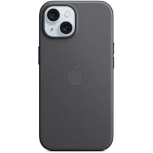 Чохол для iPhone Apple FineWoven Case with MagSafe Black (MT423) for iPhone 15 Plus: Колір черный