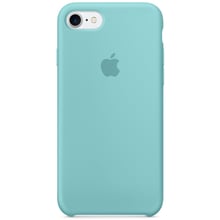 Чохол для iPhone Apple Silicone Case Sea Blue (MMX02) for iPhone SE 2020/iPhone 8/iPhone 7: Колір блакитний