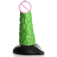 Фантазийный фаллоимитатор рептилии Creature Cocks Radioactive Reptile Silicone Dildo: Назначение Вагинальные