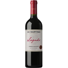 Вино CABERNET SAUVIGNON "LEGADO" RESERVA, DE MARTINO, красное сухое, 0.75л 13% (STA7804395000286): Страна производитель Чили