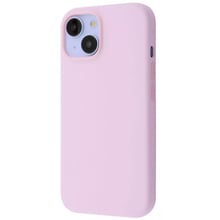 Чехол для iPhone Proove Silicone Case with Magnetic Ring Light Pink for iPhone 15: Цвет розовый