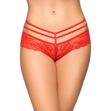 Жіночі стрінги-шортики SoftLine - Tongs 2476, S/M (red): Для кого Для женщин