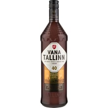 Лікер Vana Tallinn Original 40% Liviko 1л (PRA4740050002543): Об'єм, л 1