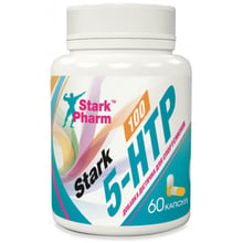 Амінокислота для спорту Stark Pharm 5-HTP Stark (Серотонін, 5-гідрокситриптофан, оксітріптан) 60 капсул 100 мг: Тип 5-HTP (Оксітріптан)