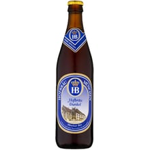 Упаковка пива Hofbrau Dunkel, темне фільтроване, 5.5% 0.5л х 20 пляшок (EUR4005686003198): Об'єм, л 0.5