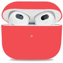 Чехол для наушников ArmorStandart Ultrathin Silicon Crimson (ARM60294) for Apple AirPods 3: Тип Чехол