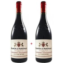 Набір Baron d'Arignac Cabernet Sauvignon IGP (0,75 л) + Cabernet Sauvignon IGP (0,75 л) (BW29562): Країна виробник Франція