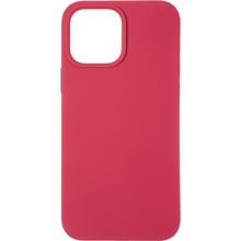 Аксесуар для iPhone TPU Silicone Case Full Soft Garnet для iPhone 13 Pro Max: Колір бордовый