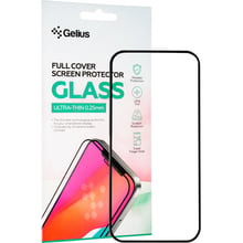 Gelius Tempered Glass Full Cover Ultra Thin 0.25mm Black for iPhone 15: Колір черный