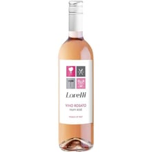 Вино Provinco Italia Lovelli Vino Rosato d'Italia розовое сухое 11% 0.75 л (WHS8003625024057): Страна производитель Италия