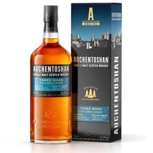 Виски Auchentoshan Three Wood Single Malt Scotch Whisky 43% 0.7 л (DDSBS1B055): Объем, л 0.7