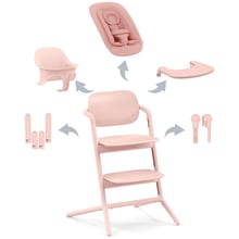 Стульчик для кормления Cybex Lemo 4в1 Pearl Pink (521003191): Тип классический стульчик