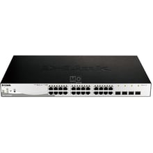 Сетевой коммутатор D-Link DGS-1210-28MP: Порты только Gigabit Ethernet (10/100/1000)