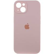 Чохол для iPhone Mobile Case Silicone Case Full Camera Protective Chalk Pink для iPhone 14: Колір розовый