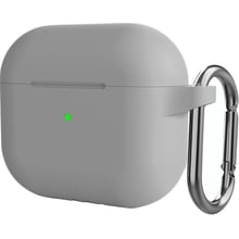 Чехол для наушников ArmorStandart Hang Case Light Grey (ARM60313) for Apple AirPods 3: Тип Чехол