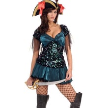 Сукня піратки Rubies - High Seas Babe Blue Pirate Costume, S: Для кого Для женщин