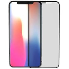 Аксесуар для iPhone ZK Premium Tempered Glass Silk Printing Full Screen 2.5D HD 0.26mm Black for iPhone 12 / iPhone 12 Pro: Колір чорний