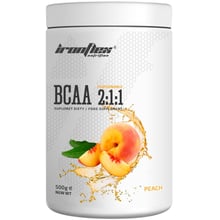 Амінокислота для спорту Iron Flex BCAA Performance 2-1-1 500 g / 100 servings / Peach: Тип BCAA