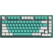 Клавиатура FL Esports Q75 CPM Azure Green Kailh MX Cool Mint switch wireless Three-Mode: Подключение беспроводное