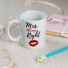 Чашка Mrs. Right