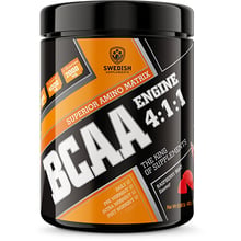 Амінокислота для спорту Swedish Supplements BCAA Engine 4:1:1 400 g /30 servings/ Raspberry Boat: Тип BCAA