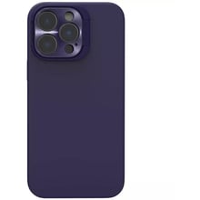 Чохол для iPhone Nillkin Silicone LensWing Magnetic Deep Purple для iPhone 14 Pro Max: Колір фіолетовий