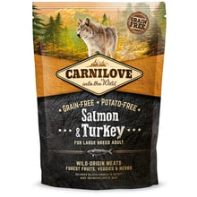 Сухий корм для дорослих собак великих порід Carnilove Salmon & Turkey Large Breed 1.5 кг (8595602508952): Тип Сухий корм