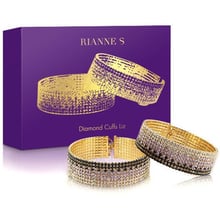 Лакшери наручники-браслеты с кристаллами Rianne S: Diamond Cuffs