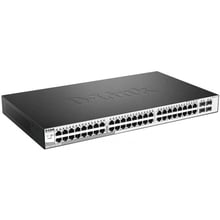 Сетевой коммутатор D-Link DGS-1210-52MP: Порты только Gigabit Ethernet (10/100/1000)