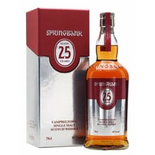 Віскі Springbank 25 Year Old, gift box (0,7 л) (BW18793)