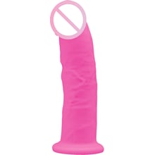 Фаллоимитатор SilexD Robby Pink Glow in the dark Premium Silicone Dildo Model 2 Size 6": Назначение Вагинальные