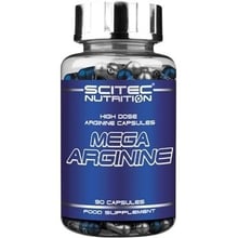 Амінокислота для спорту Scitec Nutrition Mega Arginine 90 caps: Тип аргінін