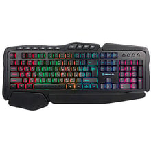 Клавіатура REAL-EL 8900 Gaming RGB Macro, black: Підключення дротове