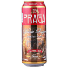 Пиво Praga Premium Dark Lager темное фильтрованое 4.7% 0.5л (8593875519897-1): Объем, л 0.5