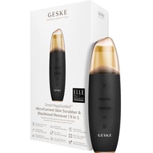 Мікрострумовий скрабер для шкіри GESKE MicroCurrent Skin Scrubber & Blackhead Remover 9 в 1 Gray (GK000044GY01): Виробник GESKE