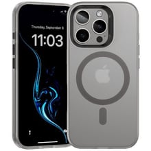 Чехол для iPhone Benks MagClap Lucid Armor Protective Grey for iPhone 16 Pro Max: Цвет серый