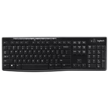 Клавіатура Logitech K270 Wireless Keyboard (920-003757): Підключення дротове