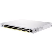 Сетевой коммутатор Cisco CBS250-48P-4X-EU: Порты только Gigabit Ethernet (10/100/1000)