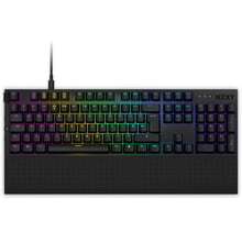 Клавіатура NZXT Full Size Gateron Red Switches UK EN Layout Black (KB-1FSUK-BR): Підключення дротове