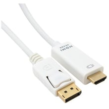 Кабель і перехідник Extradigital DisplayPort 1.2 - HDMI 2.0, 4Kx2K, 2m, 30 AWG, Gold, PVC (KBD1669): Тип перехідник