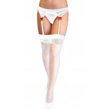 Панчохи з поясом SoftLine Stockings and Belt 5546 (2, white): Для кого Для женщин