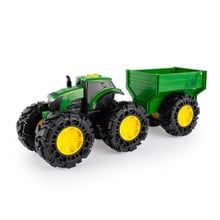 Іграшковий трактор John Deere Kids Monster Treads з причепом та великими колесами (47353): Виробник John Deere Kids