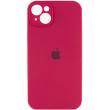 Аксесуар для iPhone Mobile Case Silicone Case Full Camera Protective Rose Red для iPhone 15: Колір розовый