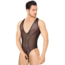 Мужское боди SoftLine - Body 4609, M/L (black): Для кого Для мужчин