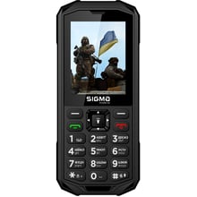 Мобільний телефон Sigma mobile X-treme PA68 Black (UA UCRF): Дисплей 2.4 TFT (240x320)