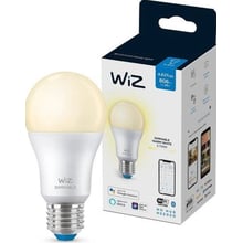 Розумна лампочка WiZ, E27, 8W, 60W, 806Lm, A60, 2700K, Wi-Fi: Тип цоколя E27