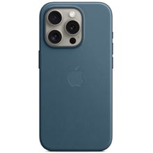 Чохол для iPhone Apple FineWoven Case with MagSafe Pacific Blue (MT4Q3) for iPhone 15 Pro: Колір синий