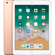 Планшет Apple iPad Wi-Fi 32GB Gold (MRJN2) 2018: Экран 9.7" Retina (2048x1536 точек) Multi-Touch c подсветкой LED / Широко­форматный цветной дисплей True T