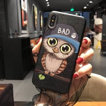 Аксесуар для iPhone Fashion YCT TPU+PC Embossing Boy Owl for iPhone X/iPhone Xs: Колір малюнок