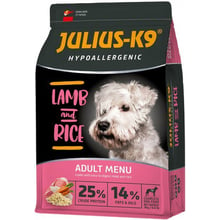 Сухий гіпоалергенний корм Julius-K9 LAMB and RICE Adult Menu для собак c бараниною 3 кг (5998274312736): Тип Сухой корм